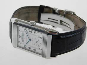 Thumbnail von Jaeger-LeCoultre Grande Reverso Duo im Top Zustand mit Krokoband