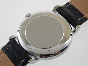 Thumbnail von IWC Portofino Automatic Edelstahl Datum 34 mm im Top Zustand Automatik mit Lederband