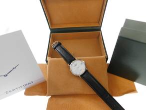 Thumbnail von IWC Portofino Automatic Edelstahl Datum 34 mm im Top Zustand Automatik mit Lederband