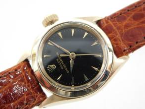 Thumbnail von Rolex Oyster Perpetual Lady Oyster Perpetual 18 Karat Gelbgold 25mm Damenuhr sehr selten von 1962