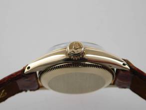 Thumbnail von Rolex Oyster Perpetual Lady Oyster Perpetual 18 Karat Gelbgold 25mm Damenuhr sehr selten von 1962