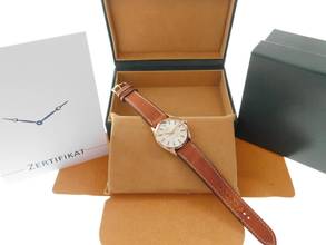 Thumbnail von Rolex Oyster Perpetual 34 Medium massiv 18 Kt Rosegold 34 mm v 1945 im Top Zustand