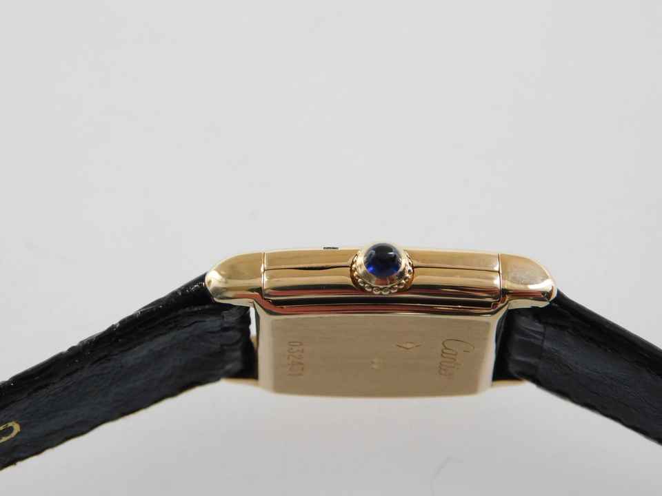  Cartier Tank Reverso Paris seltenst mit Handaufzug Damenuhr 19 x 27,5mm 