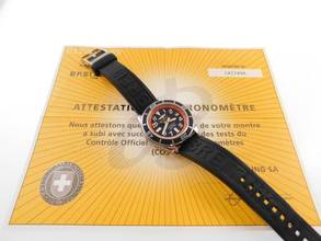 Thumbnail von Breitling Superocean 42 limited Edition orange im Top Zustand Sammler Full Set limitierte Serie No 0758 / 2000