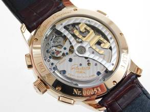 Thumbnail von Glashütte Original PanoMaticChrono Flyback Chronograph 18 Karat Rosegold wie Neu 42,5 mm