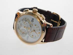 Thumbnail von Glashütte Original PanoMaticChrono Flyback Chronograph 18 Karat Rosegold wie Neu 42,5 mm