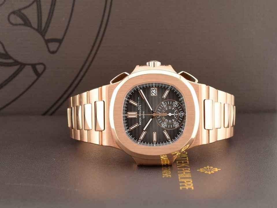  Patek Philippe Nautilus 5980/1r - Like New Full Set Service Patek 