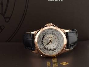 Thumbnail von Patek Philippe World Time Complicazioni 5130r-00 Rose Gold World Time Full Set Like New