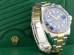Thumbnail von Rolex Submariner Date 116613lb Like New 2016 - Full Set Ita