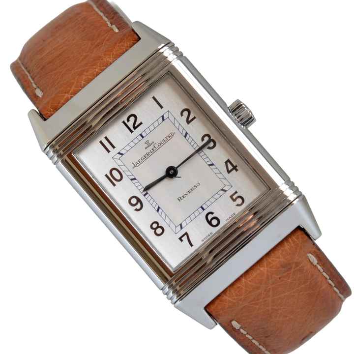  Jaeger-LeCoultre Reverso Classique Classic 252.8.86 silver dial Full Set 