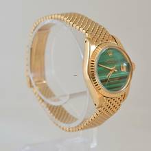 Thumbnail von Rolex Lady-Datejust 6917 Ladies 26MM Malachite green dial yellow gold 18KT