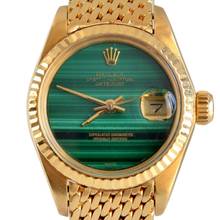 Thumbnail von Rolex Lady-Datejust 6917 Ladies 26MM Malachite green dial yellow gold 18KT
