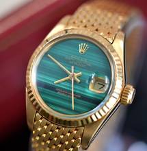 Thumbnail von Rolex Lady-Datejust 6917 Ladies 26MM Malachite green dial yellow gold 18KT