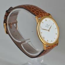 Thumbnail von Blancpain Villeret Classic 34MM white dial yellow gold 18KT Full Set Like NEW