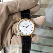 Thumbnail von Patek Philippe Calatrava 3919 white dial yellow gold 18KT Full Set