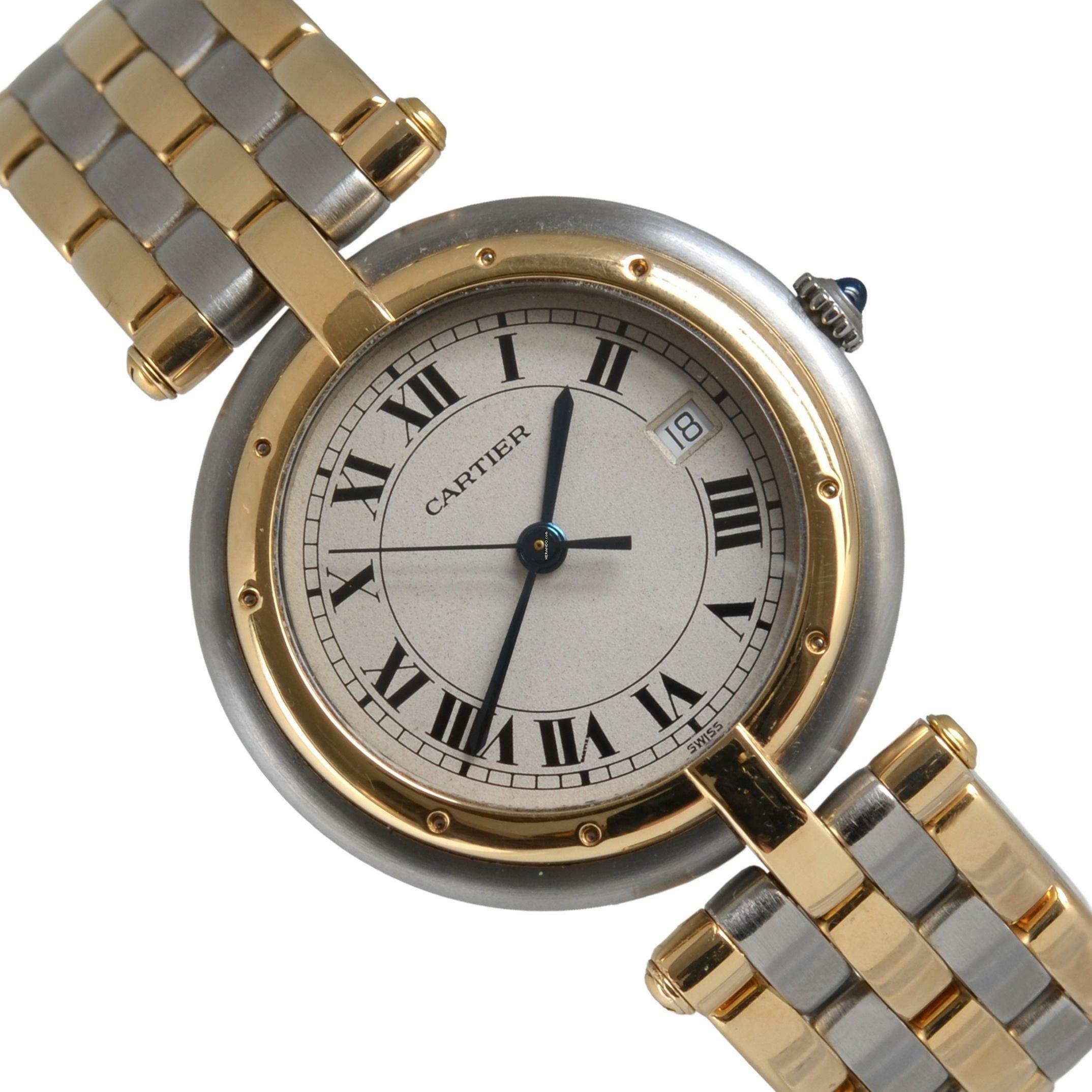 Cartier Panthère Vendome GM 30MM 8396 steel/gold 18KT quartz
