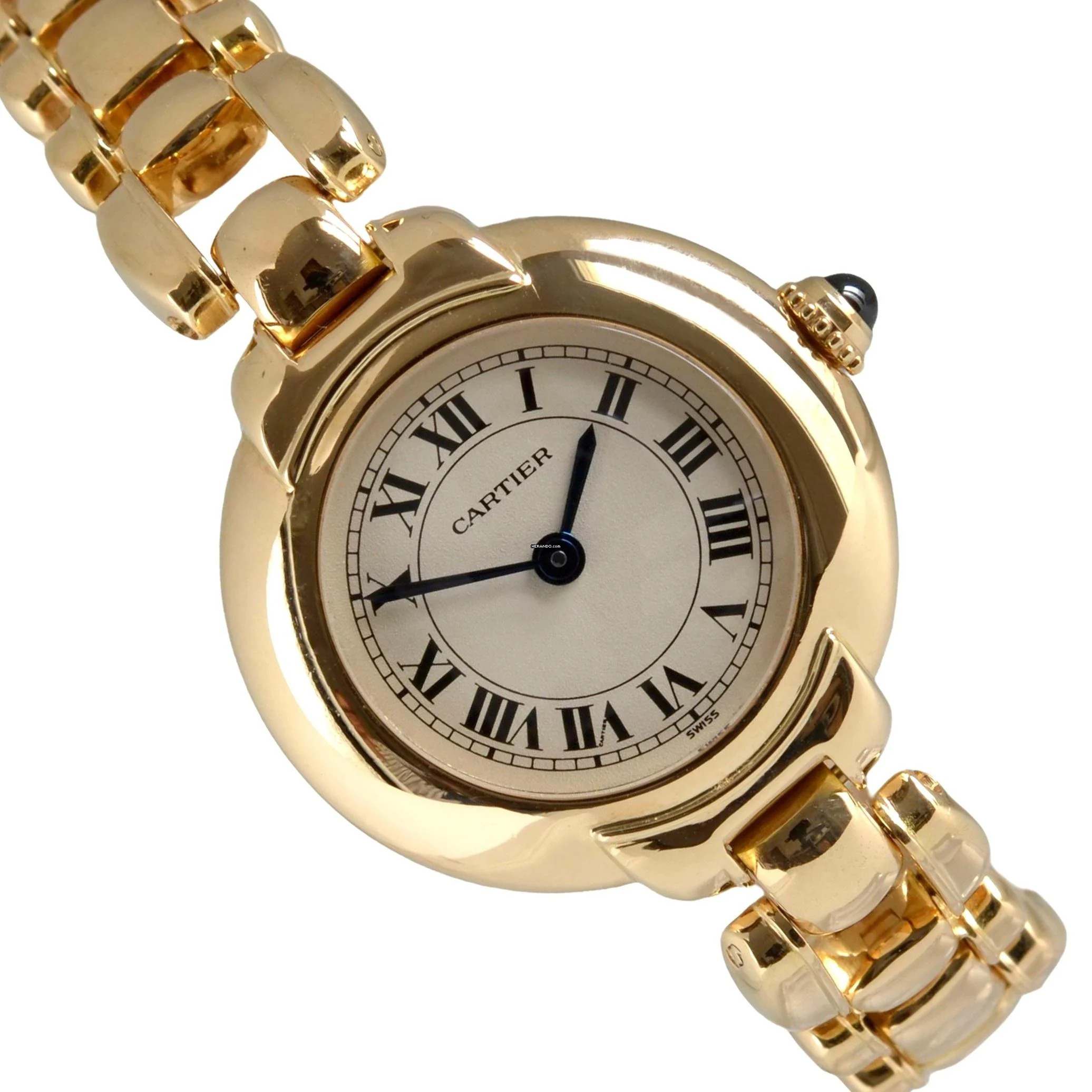 Cartier Vendome Paris SM MEC 878999 Ladies 26MM yellow gold 18KT