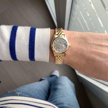 Thumbnail von Rolex Lady-Datejust 69178 Ladies 26MM Factory diamonds dial gold 18KT Full Set TOP Condition