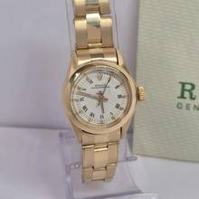 Thumbnail von Rolex Oyster Perpetual 26 26mm Full Yellow Gold Vintage Automático Completo