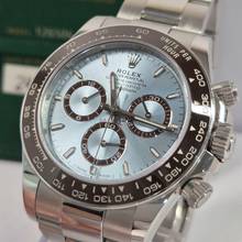 Thumbnail von Rolex Daytona Platina Open Caseback Ice Blue 40mm Automático Completo