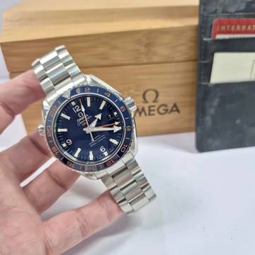 Omega Seamaster Planet Ocean GMT Goodplanet Foundation 43mm Completo 