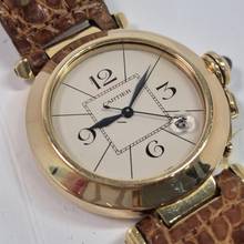 Thumbnail von Cartier Pasha Yellow Gold 38mm Automático Completo