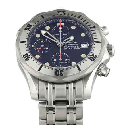  Omega Seamaster Diver 300 M Steel Chronograph Blue Dial VK 03/2026 