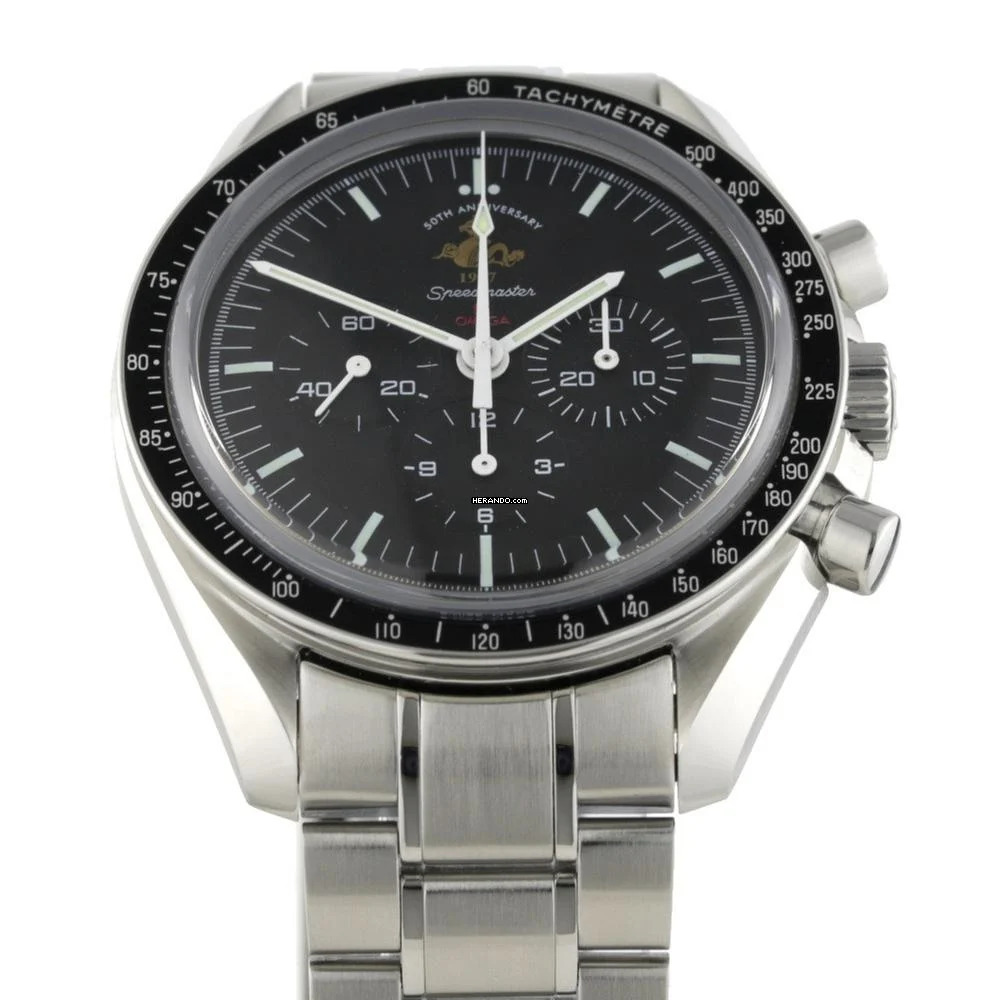  Omega Speedmaster Professional Moonwatch 50th Anniversary Limited 