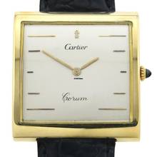 Thumbnail von Cartier Corum Buckingham 18K very rare
