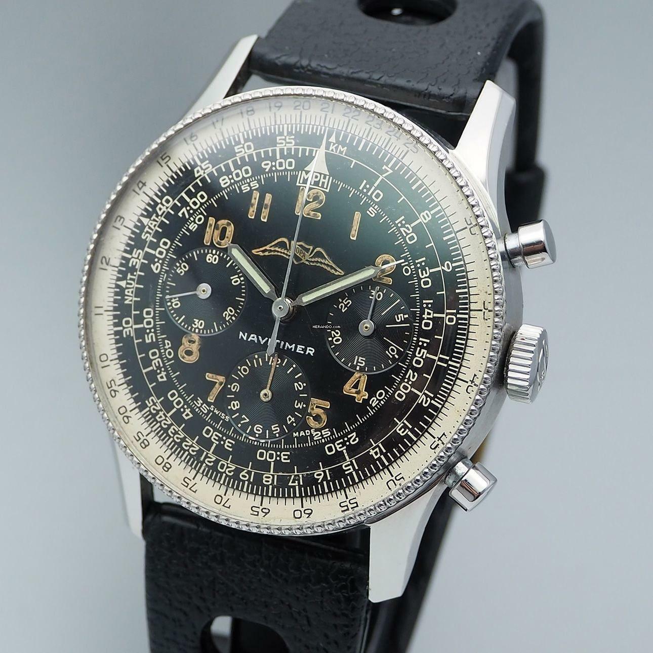  Breitling Navitimer PRE 806 First Series Valjoux 72 from 1955 RARE 