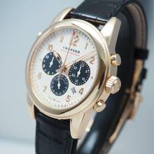 Thumbnail von Chopard Grand Prix Monaco Historique Rattrapante Chronograph Rosegold 18k/750 LIMITED EDITION 50