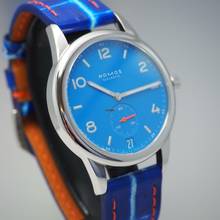 Thumbnail von NOMOS Club Automat Datum Signalblau Ref.: 777 Box+Papiere 2024 Full Set