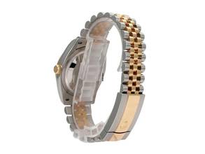 Thumbnail von Rolex Datejust 36 Edelstahl Oystersteel / Gelbgold Ref. 126233 Schwarz Diamant Jubile-Band