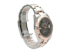Thumbnail von Rolex Datejust 41 Edelstahl Everose-Gold Ref. 126331 Slate Römisch
