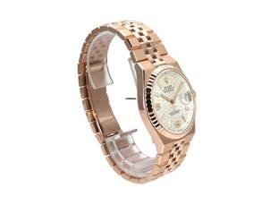 Thumbnail von Rolex Land-Dweller 36 Everose-Gold Ref. 127235 Tiefweiß Wabe Flat Jubile-Band