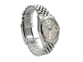 Thumbnail von Rolex Datejust 36 Oystersteel / Weißgold Ref. 126234 Silberfarben Index Jubile-Band