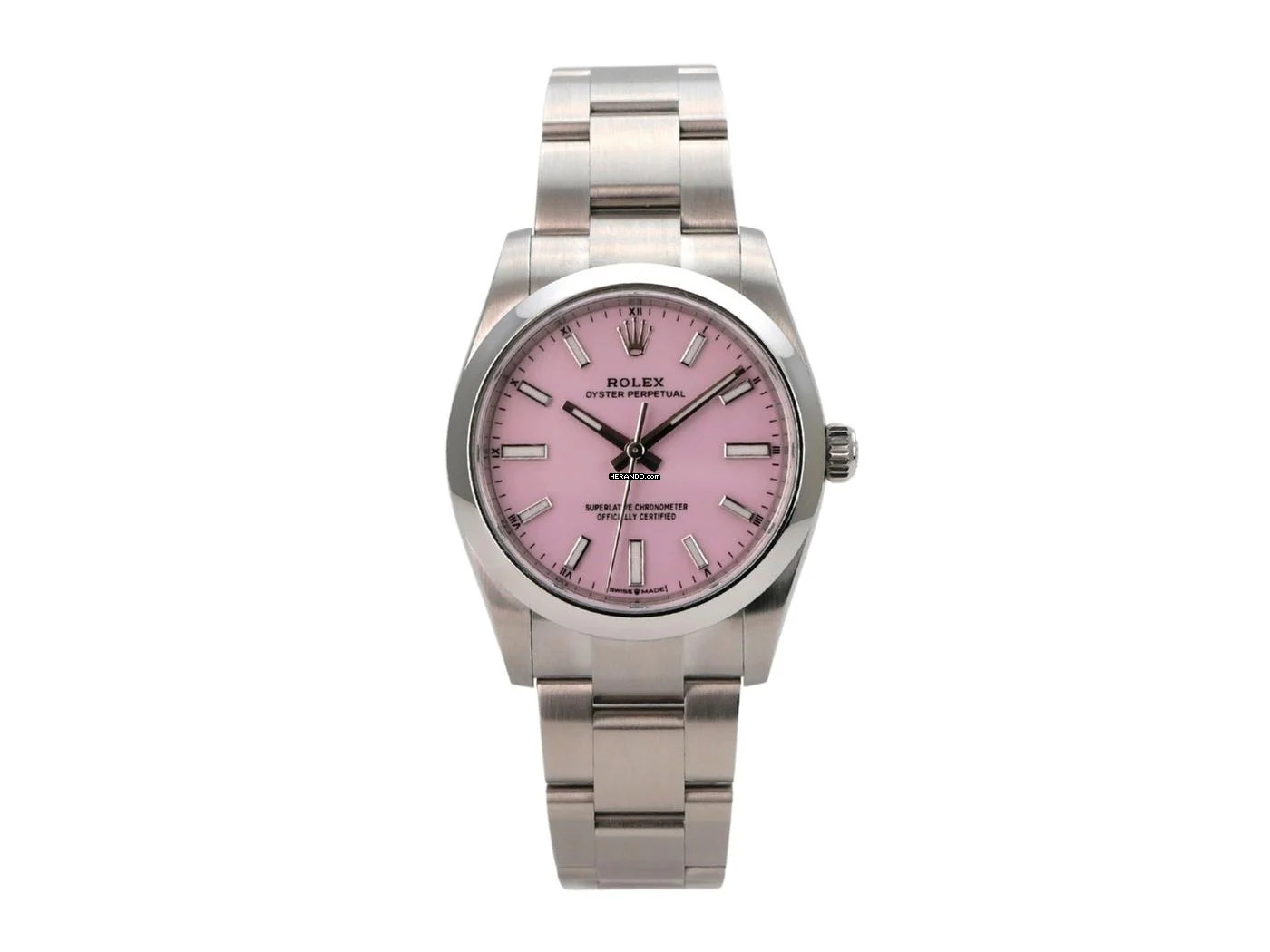 Rolex Oyster Perpetual 34 Ref. 124200 Candy Pink