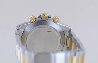 Thumbnail von Rolex Daytona Stahl Black Tritium Invert 6 Dial Zenith Cosmograph Klassiker Chronograph N-Serie