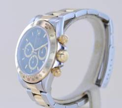 Thumbnail von Rolex Daytona Stahl Black Tritium Invert 6 Dial Zenith Cosmograph Klassiker Chronograph N-Serie