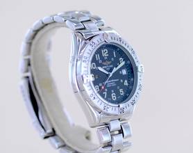 Thumbnail von Breitling Superocean 1000M Automatic Stahl black Diver 41mm Taucheruhr Klassiker