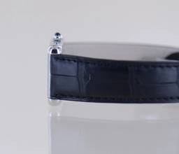 Thumbnail von Cartier Tank Solo Stahl Quarz Klassiker Sportlich Lederband 2716 white roman B+P