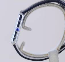 Thumbnail von Cartier Tank Solo Stahl Quarz Klassiker Sportlich Lederband 2716 white roman B+P