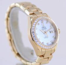 Thumbnail von Omega Seamaster Aqua Terra 18K Gelbgold Aqua Terra 150m 34mm MOP Dial Diamond Top B+P