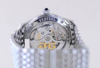 Thumbnail von Glashütte Original Lady Serenade Edelstahl silver Dial Automatic Stahlband rar B+P