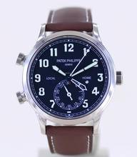 Thumbnail von Patek Philippe Calatrava Pilot Travel Time 18K Weißgold Kal 324 Deep Blue Luxusuhr