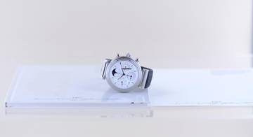 Thumbnail von IWC Da Vinci Perpetual Calendar Chronograph Steel white Dial 39 mm Ewiger Calendar Perpetual