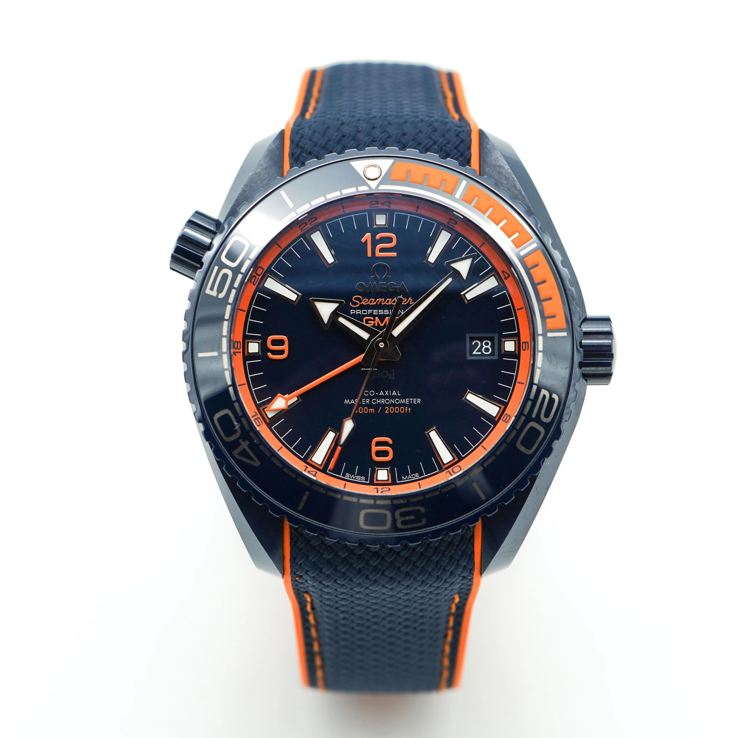 Omega Seamaster Planet Ocean 600M GMT Big Blue
