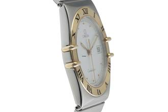 Thumbnail von Omega Constellation Quartz Stahl / Gold Quarz Herrenuhr Ref. 398.0876 Klassiker