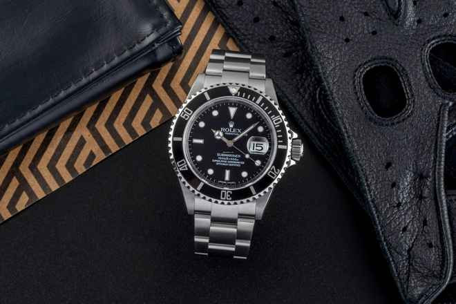  Rolex Submariner Date 1000ft Oyster Edelstahl Automatik Ref. 16610T Z-Serie 