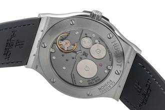 Thumbnail von Hublot Classic Fusion Ultra-Thin Titan Handaufzug Herrenuhr Ref. 515.NX.2210.LR